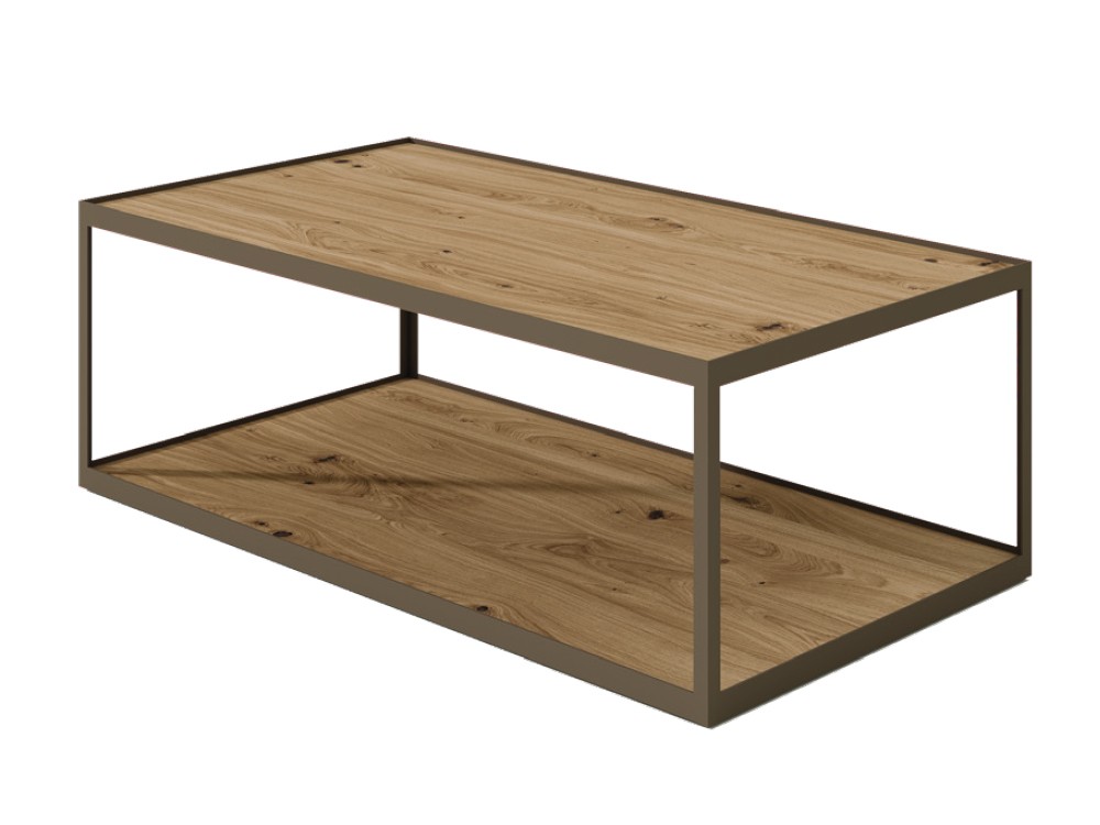 Mesa de centro Kub en chapa natural de Vive - 6