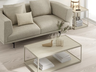 Mesa de centro Kub Cristal de Vive - 1