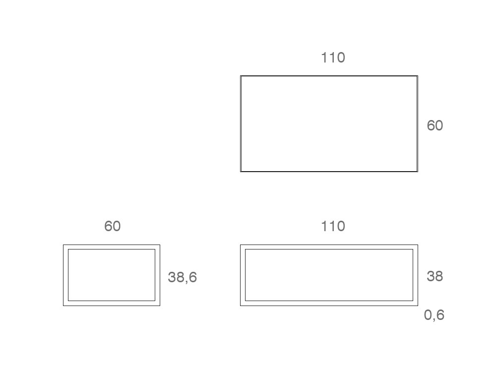 Mesa de centro Kub Porcelánico de Vive - 4