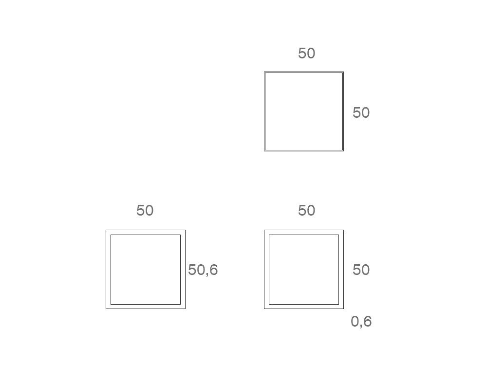 Mesa auxiliar Kub Wood de chapa natural Vive - 4