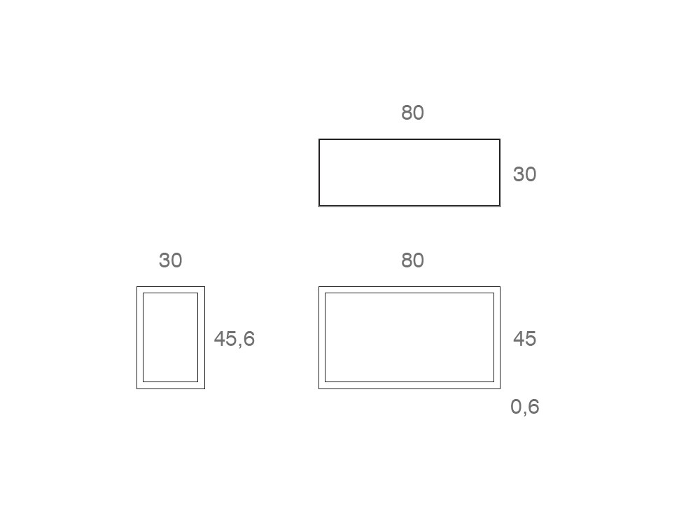 Mesa auxiliar Kub Cristal de Vive - 5