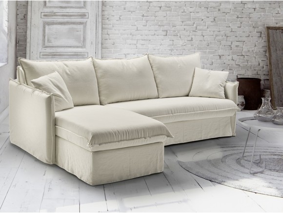Sofá cama Grace con chaiselongue de Mopal - 1
