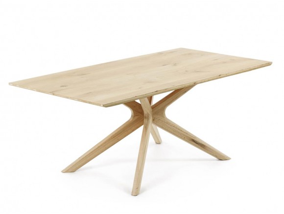 Mesa de madera maciza Nayra, Mobel 6000
