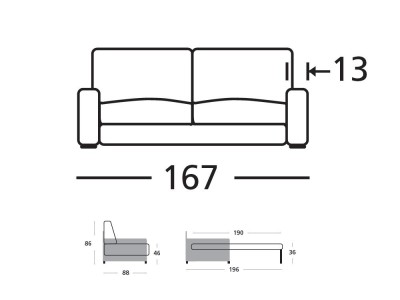Sofá Cama Niza de Zardá - 8