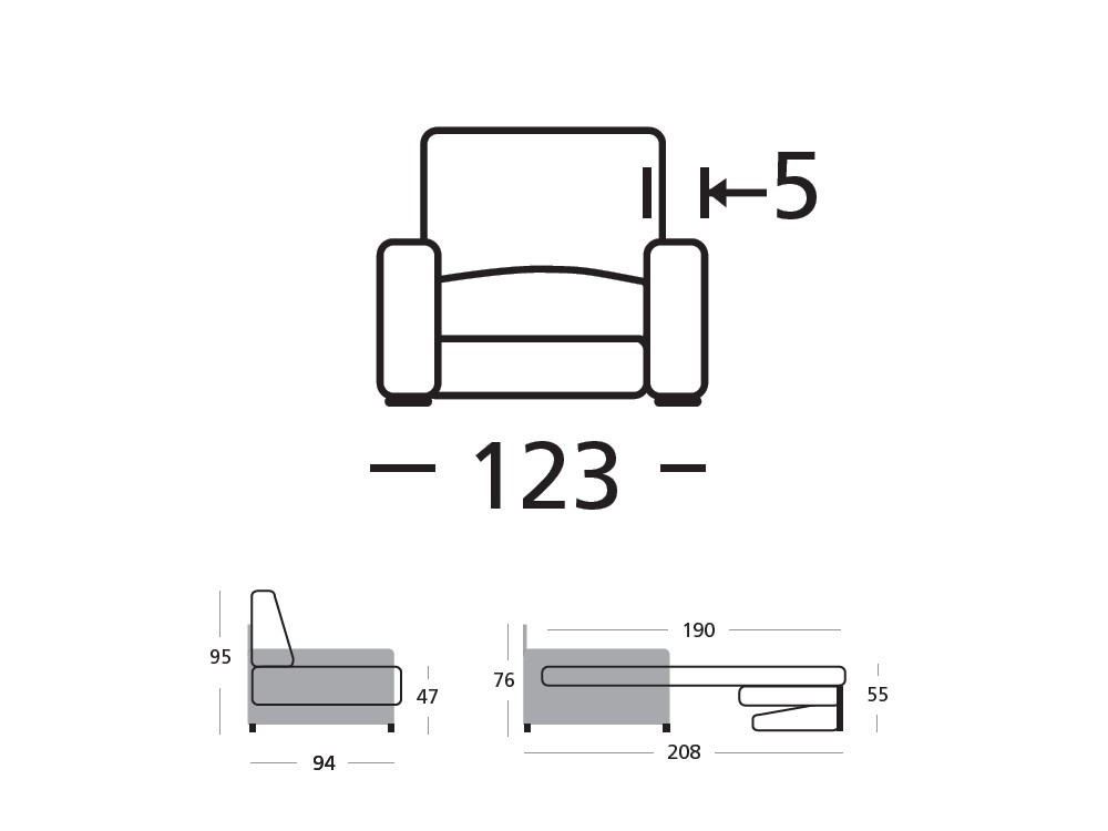 Sofá Cama Lancaster de Zardá - 6