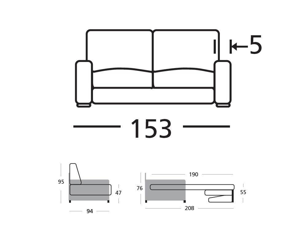 Sofá Cama Lancaster de Zardá - 7