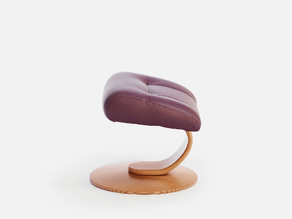 Butaca reclinable y giratoria Maxim Piel de Tajoma - 7