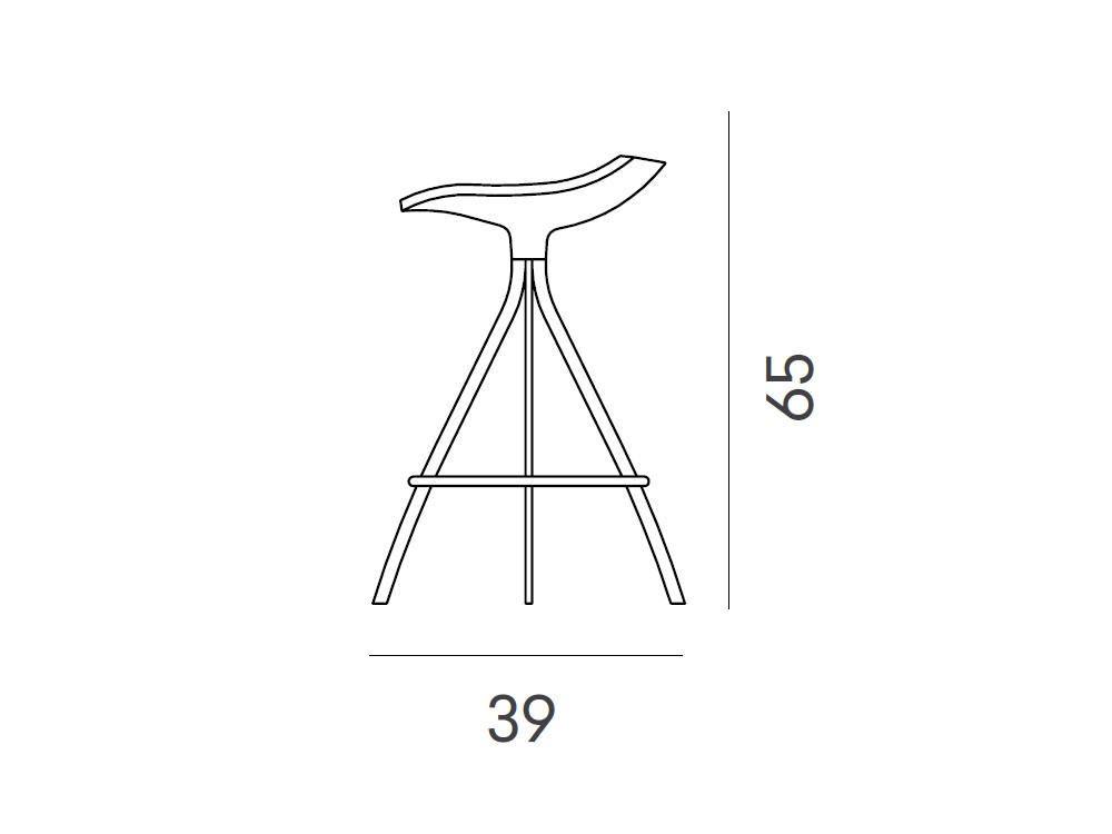 Taburete Gimlet de dos alturas Mobles 114 - 6