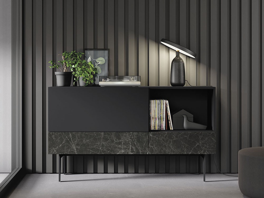 Aparador Cerámica Nero Greco Compact 5 de Vive - 3