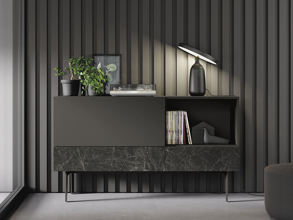 Aparador Cerámica Nero Greco Compact 5 de Vive - 2