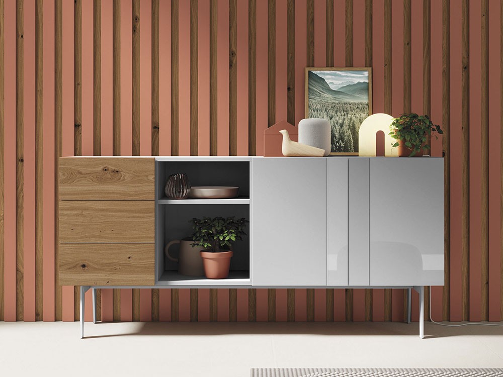 Aparador Frentes Lines Cristal Compact 7 de Vive - 3