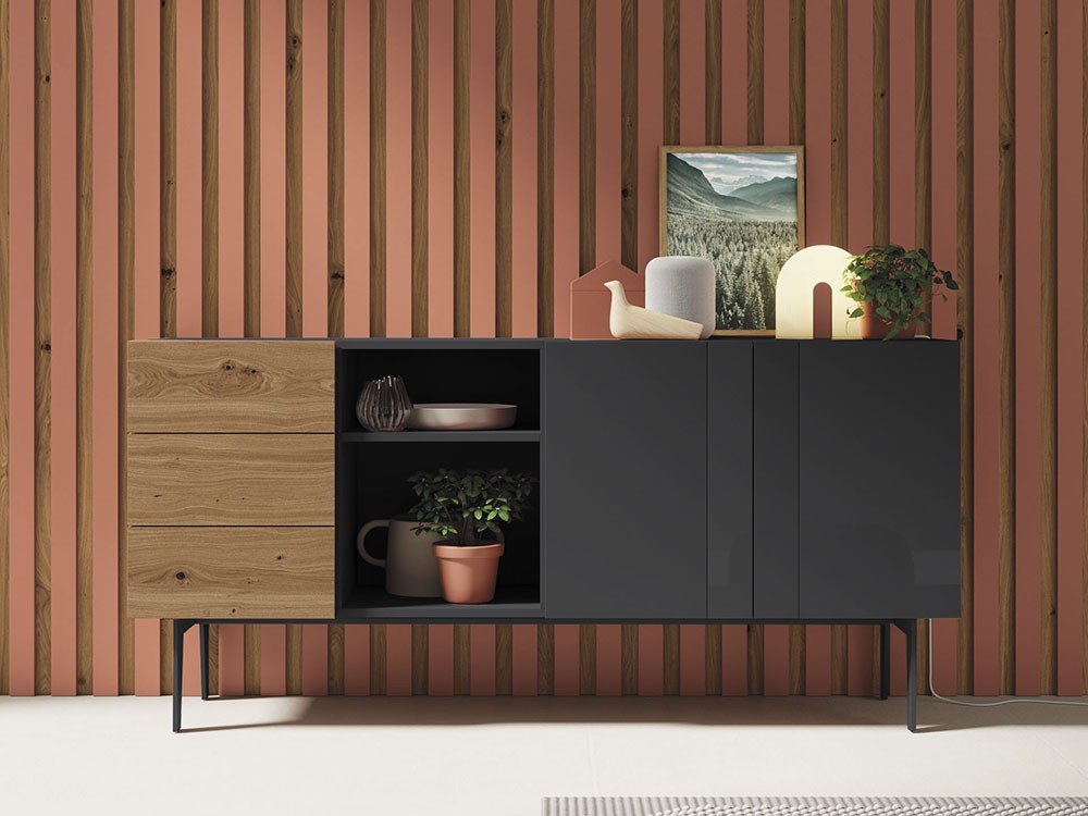 Aparador Frentes Lines Cristal Compact 7 de Vive - 4