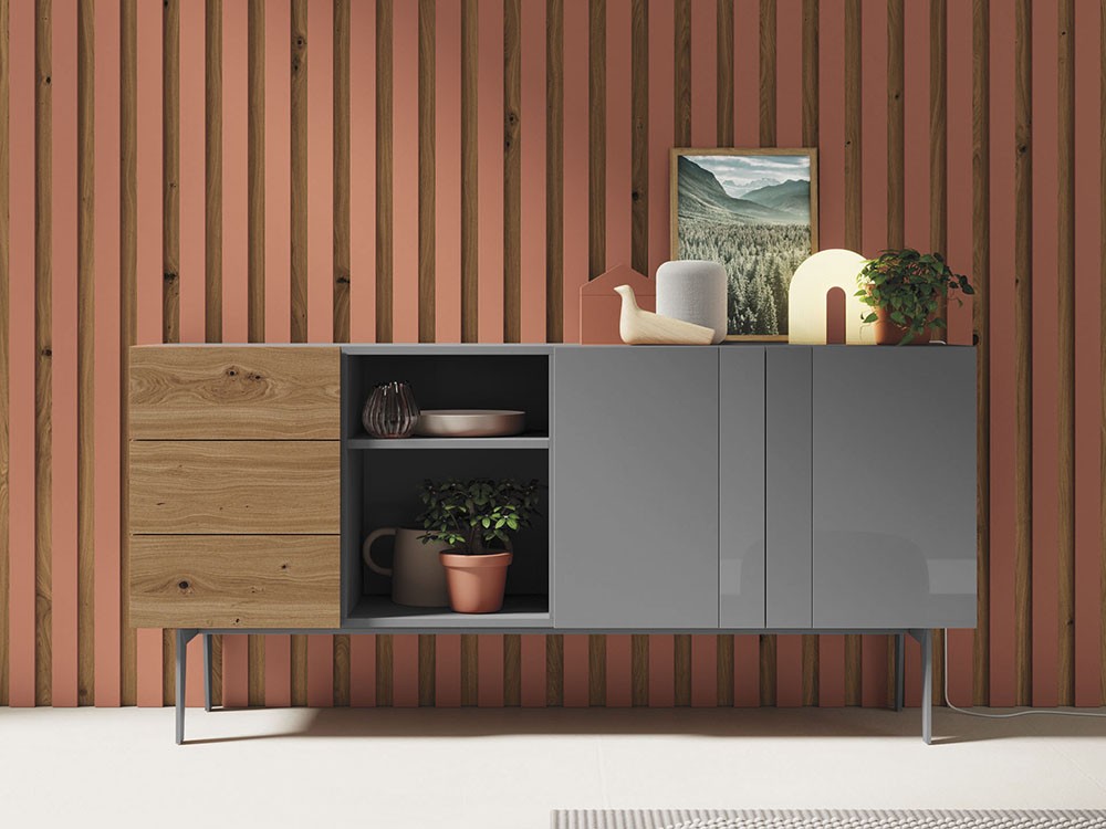 Aparador Frentes Lines Cristal Compact 7 de Vive - 2