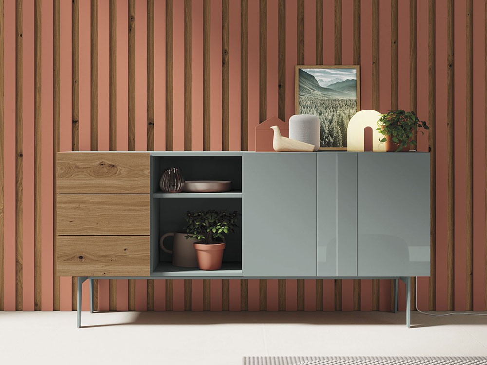 Aparador Frentes Lines Cristal Compact 7 de Vive - 5