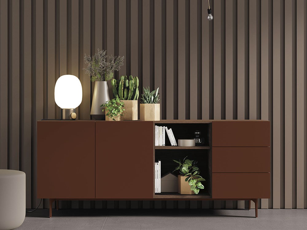 Aparador Cristal y Roble Compact 8 de Vive - 7