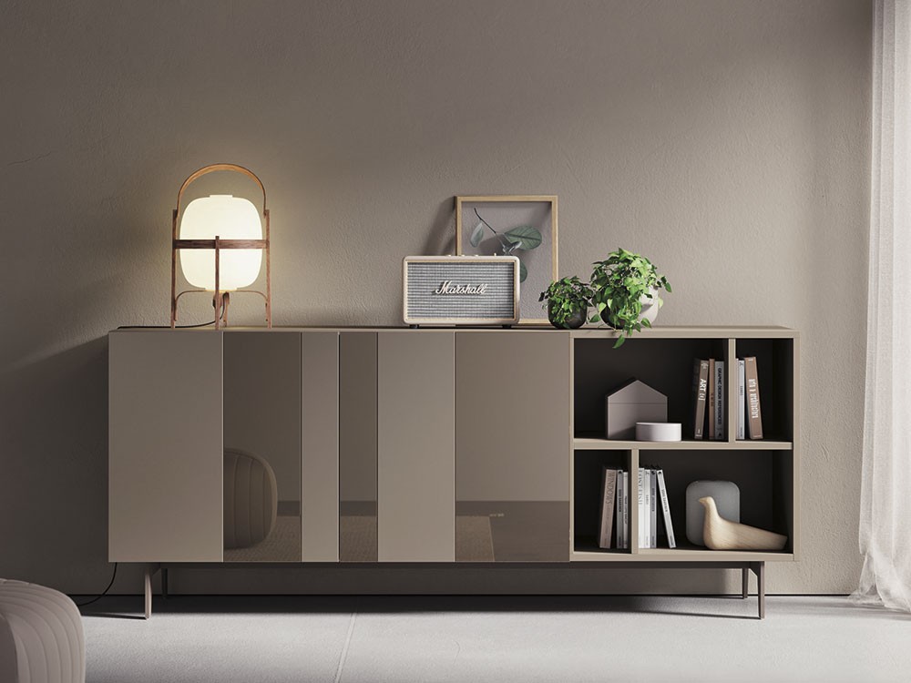 Aparador Frentes Lines espejo Compact 9 de Vive - 1