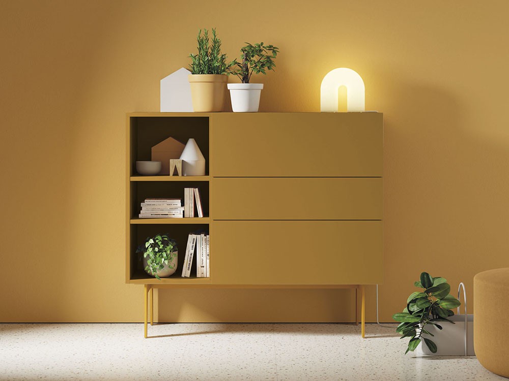 Aparador alto Compact 16 lacado Vive - 4