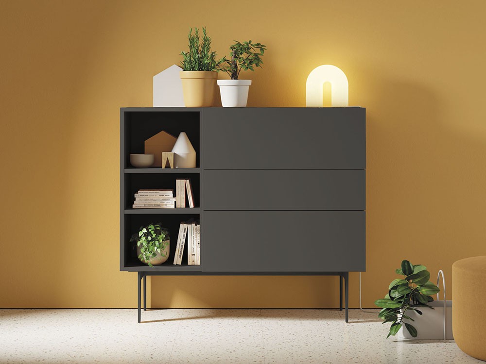 Aparador alto Compact 16 lacado Vive - 7