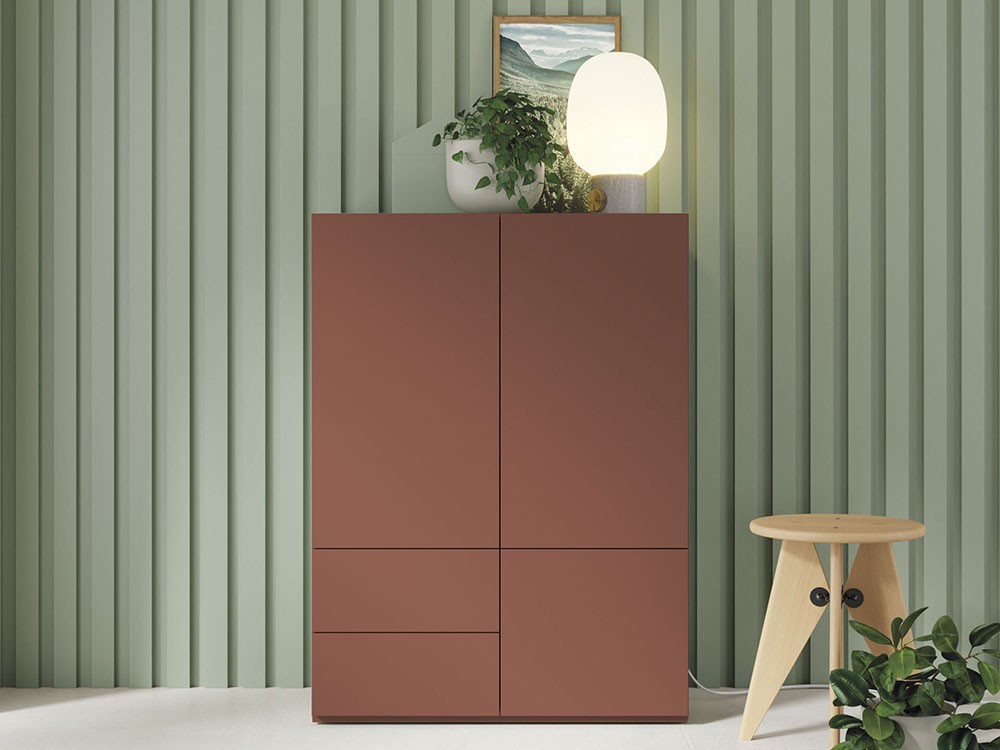 Aparador alto Compact 21 laca mate de Vive - 4