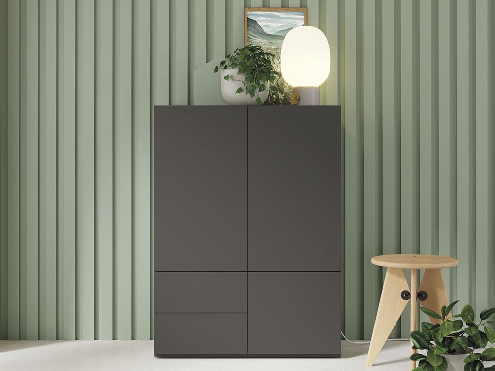 Aparador alto Compact 21 laca mate de Vive - 3