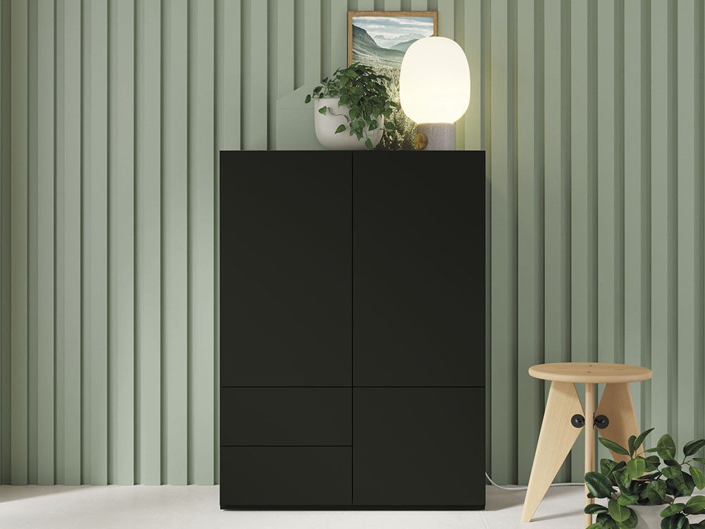 Aparador alto Compact 21 laca mate de Vive - 5