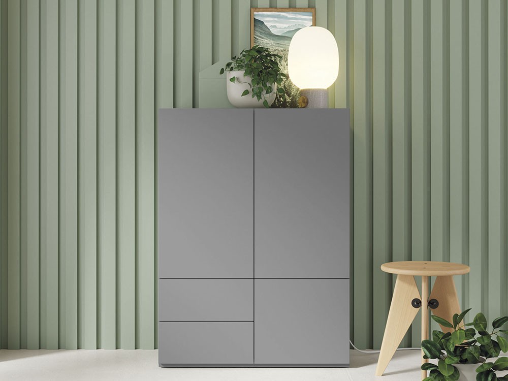 Aparador alto Compact 21 laca mate de Vive - 9