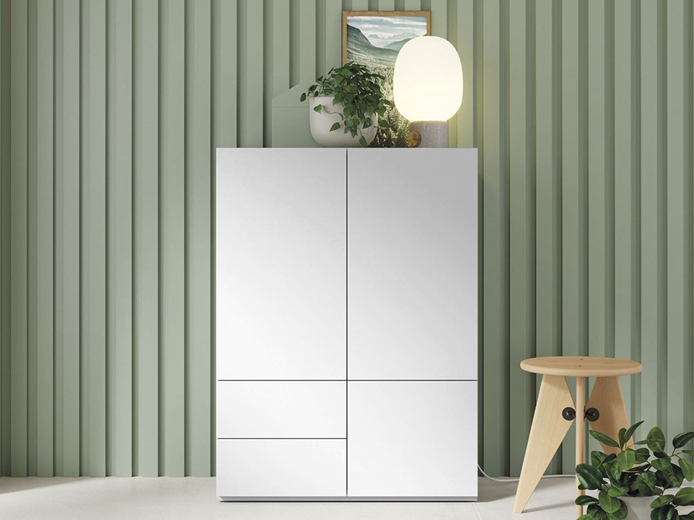 Aparador alto Compact 21 laca mate de Vive - 2