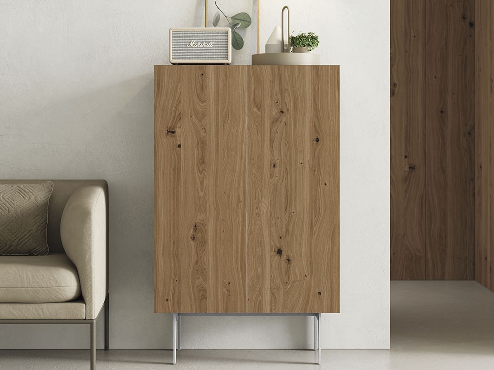 Aparador alto chapa natural Roble Tostado 20 de Vive - 3 Aparador alto chapa natural Roble Tostado 20 de Vive - 3
