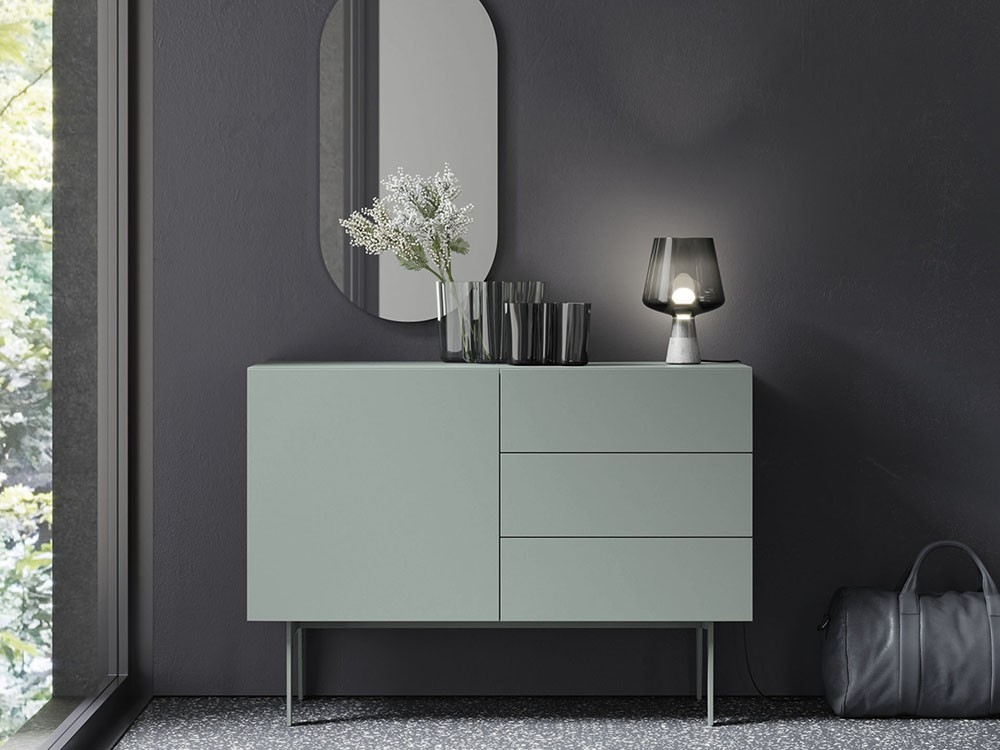 Mueble recibidor lacado Compact 3 de Vive - 6