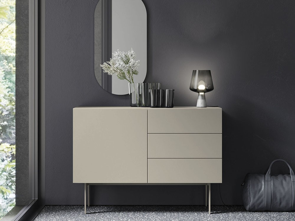 Mueble recibidor lacado Compact 3 de Vive - 3