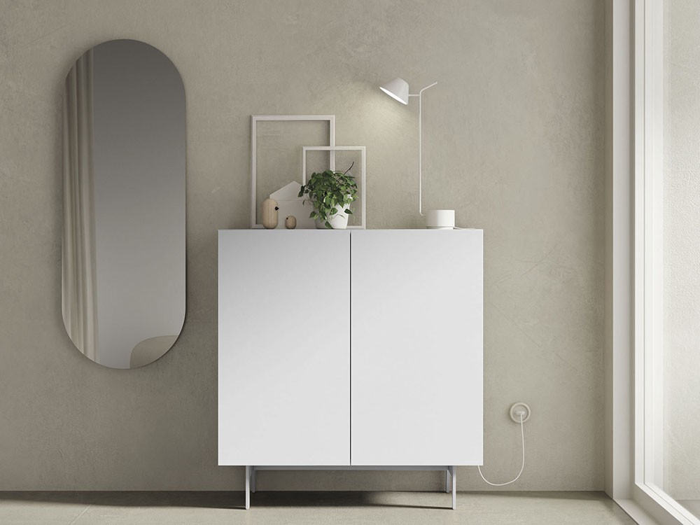 Mueble alto recibidor lacado Compact 6 Vive - 3