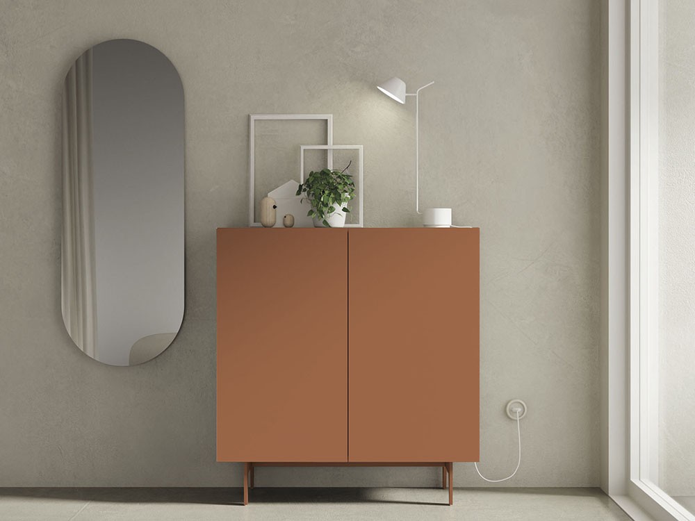 Mueble alto recibidor lacado Compact 6 Vive - 6