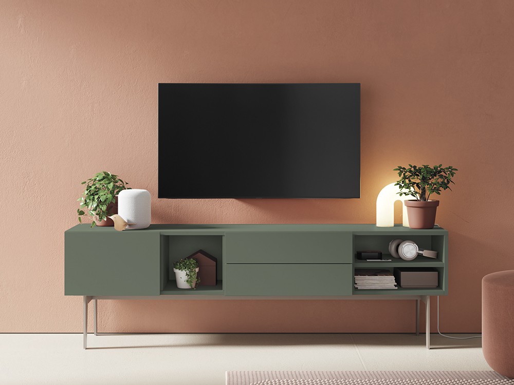 Mueble TV lacado Compact 3 Vive - 2