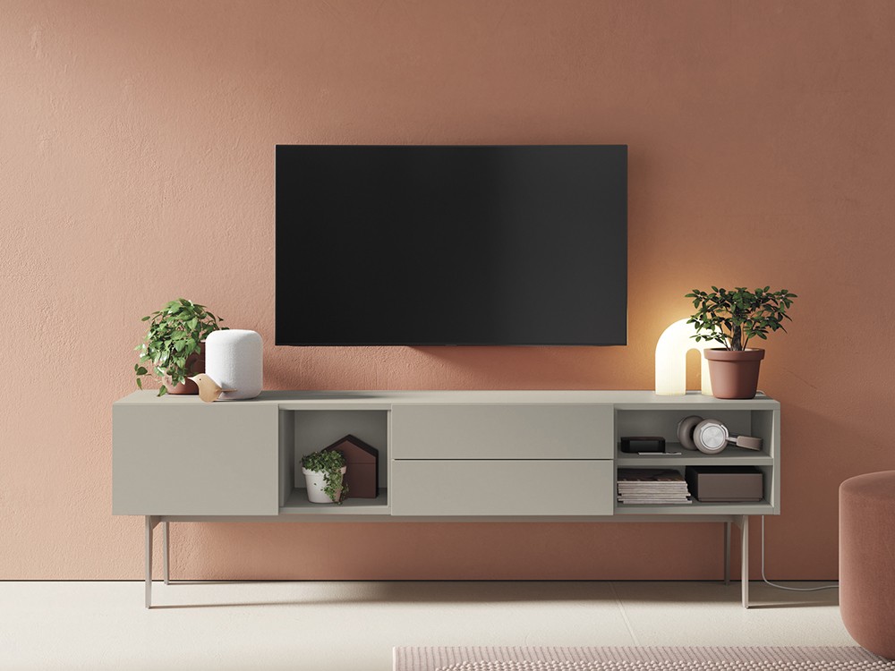 Mueble TV lacado Compact 3 Vive - 6