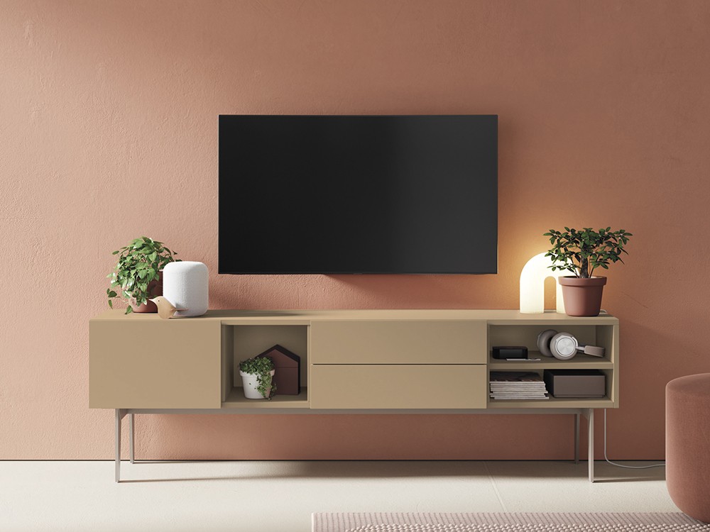 Mueble TV lacado Compact 3 Vive - 8