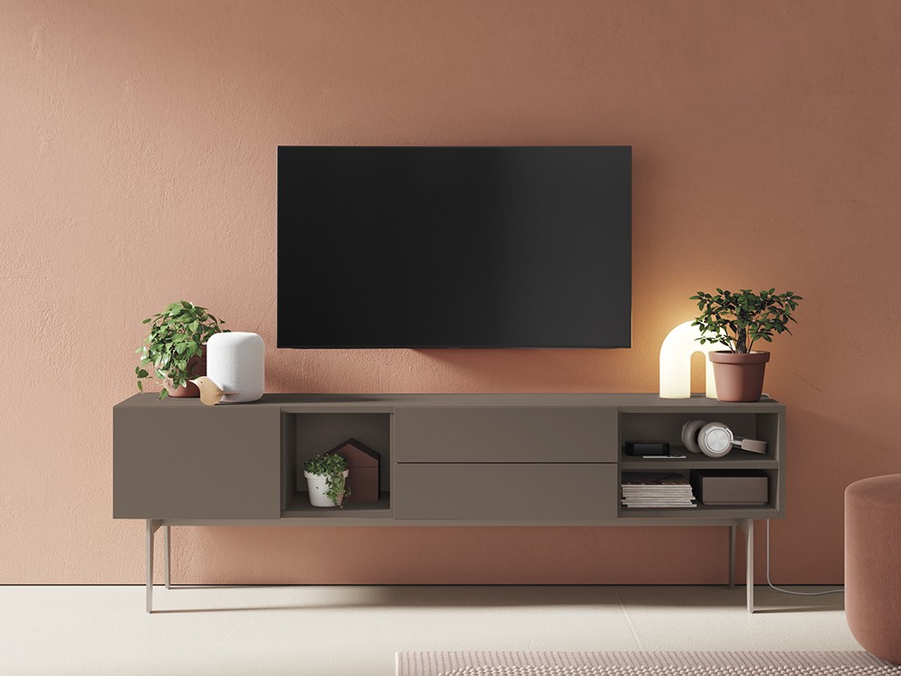 Mueble TV lacado Compact 3 Vive - 9