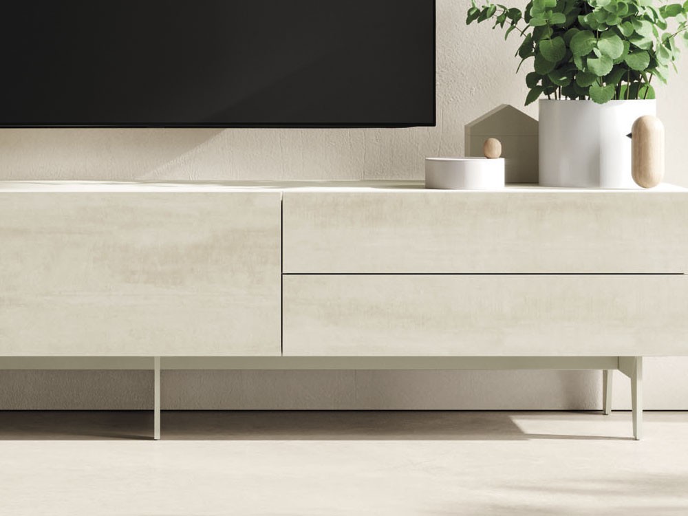 Mueble TV cerámico Blaze Snow Compact 6 Vive  - 2