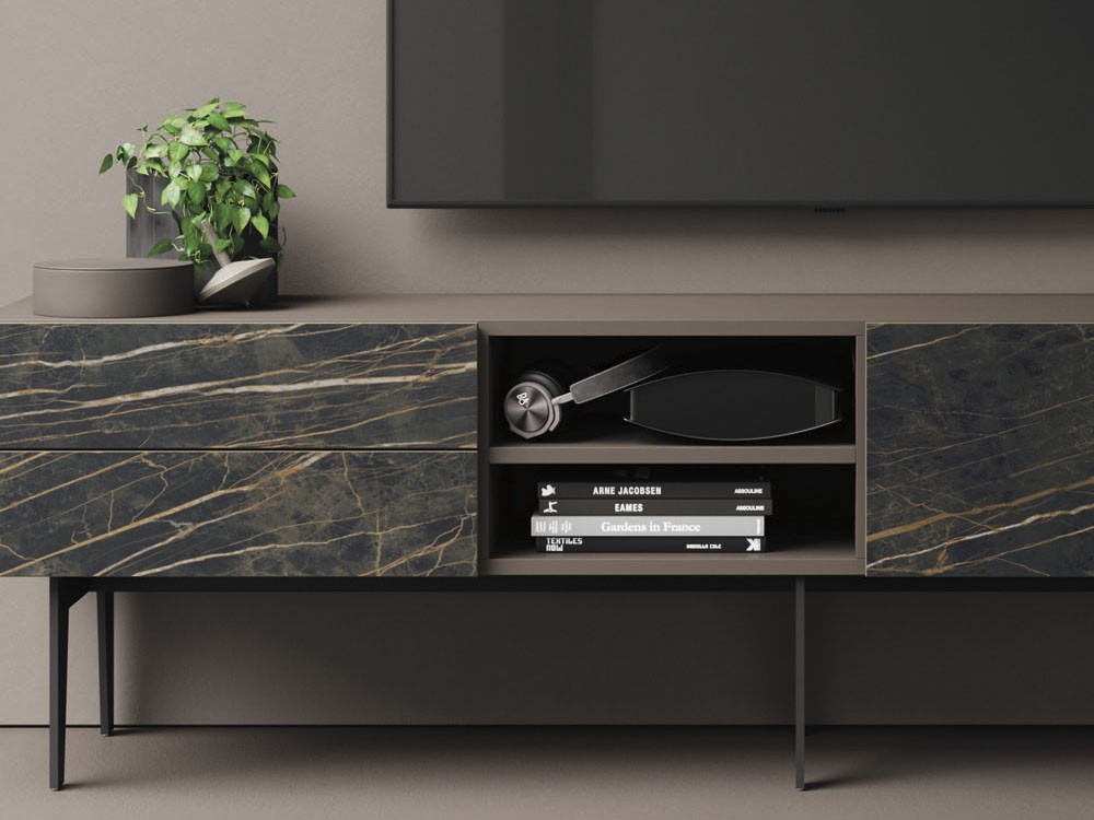 Mueble TV cerámica Noir Desir Compact 8 Vive - 2