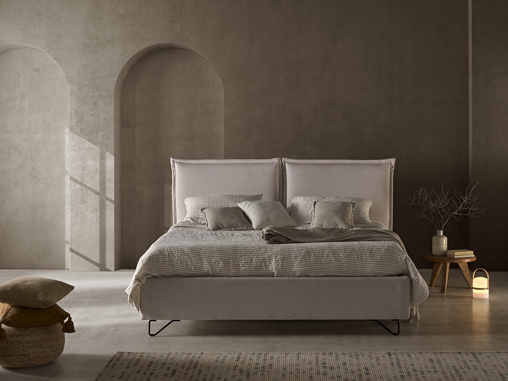Cama tapizada en textil Addara de Acana Piel - 2