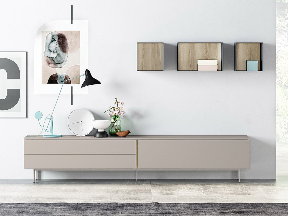 Mueble para tv Muss 02 laminado de Tegar - 4