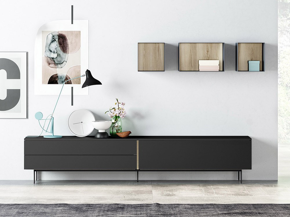 Mueble para tv Muss 02 laminado de Tegar - 6