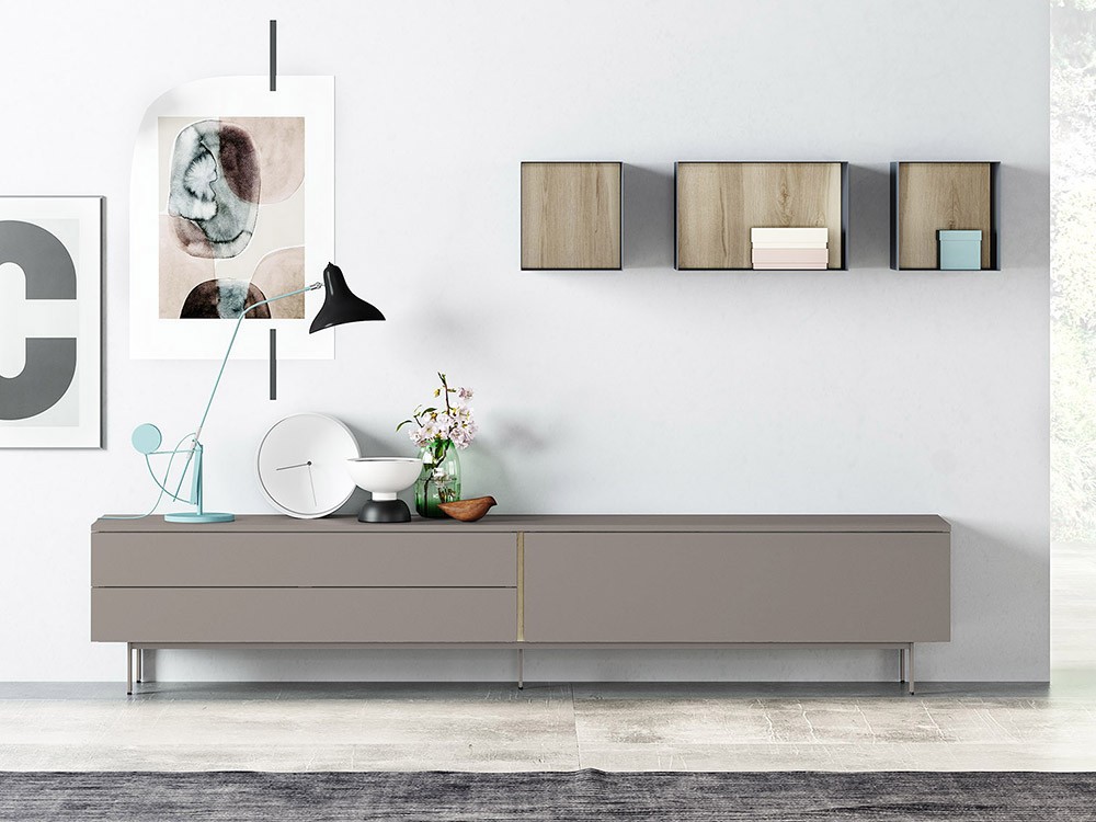 Mueble para tv Muss 02 laminado de Tegar - 9