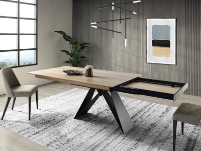 Mesa Anas extensible en madera de Indesan - 2