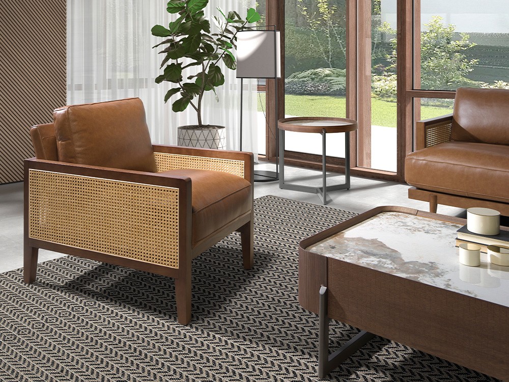 Mesa auxiliar 2130 con sobre en porcelánico Ángel Cerdá - 8