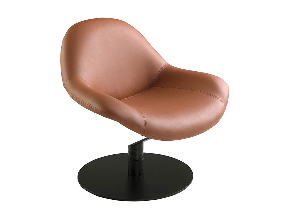 Sillón giratorio 5116 tapizado en polipiel Ángel Cerdá - 2 Sillón giratorio 5116 tapizado en polipiel Ángel Cerdá - 2