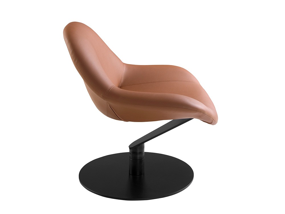 Sillón giratorio 5116 tapizado en polipiel Ángel Cerdá - 3 Sillón giratorio 5116 tapizado en polipiel Ángel Cerdá - 3