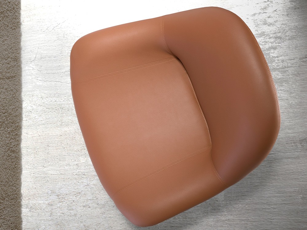 Sillón giratorio 5116 tapizado en polipiel Ángel Cerdá - 4 Sillón giratorio 5116 tapizado en polipiel Ángel Cerdá - 4