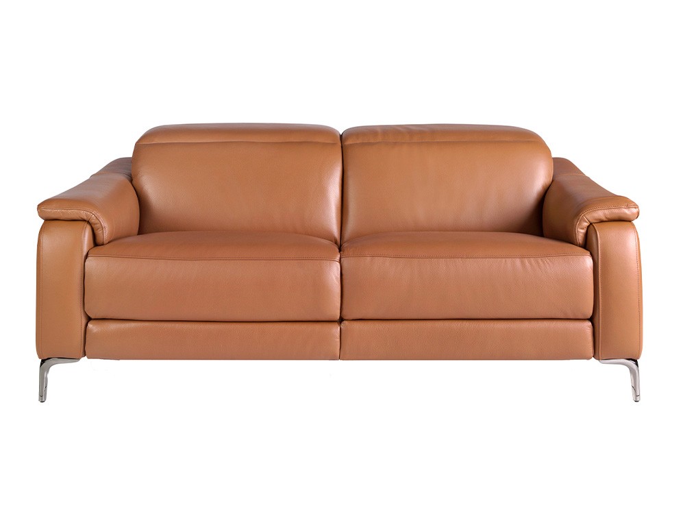Sofá relax de dos o tres plazas 6180 | 6181 tapizado en piel marrón Ángel Cerdá - 11