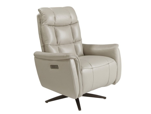 Sillón relax giratorio tapizado en piel 5114 Ángel Cerdá - 2
