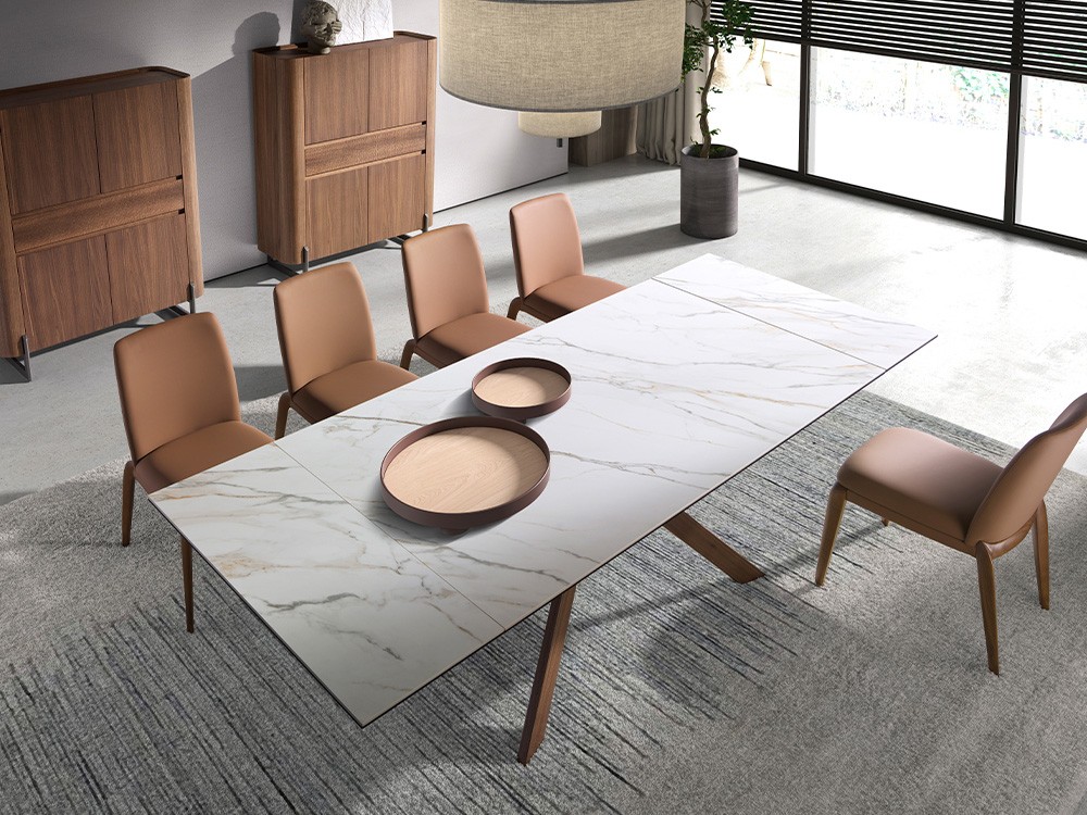 Mesa extensible con sobre porcelánico 1120 Ángel Cerdá - 3